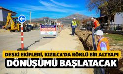DESKİ ekipleri, Kızılca’da köklü bir altyapı dönüşümü başlatacak
