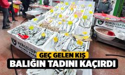 Geç gelen kış balığın tadını kaçırdı