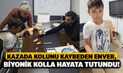 Kazada Kolunu Kaybeden Enver, Biyonik Kolla Hayata Tutundu!