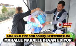 Pamukkale’de Geri Dönüşüm Seferberliği Mahalle Mahalle Devam Ediyor