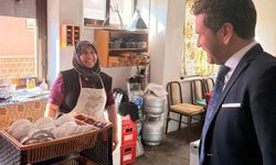 Başkan Tatık esnaf ziyaretlerini sürdürüyor