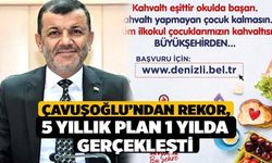 Çavuşoğlu’ndan rekor, 5 yıllık plan 1 yılda gerçekleşti