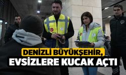 Denizli Büyükşehir, evsizlere kucak açtı