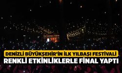 Denizli Büyükşehir’in ilk Yılbaşı Festivali Renkli Etkinliklerle Final Yaptı