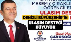 Denizli Büyükşehir’in ulaşım desteği büyüyor