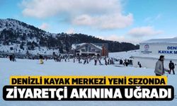 Denizli Kayak Merkezi yeni sezonda ziyaretçi akınına uğradı