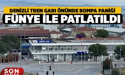 Denizli'de Tren Garında Unutulan Valiz Bomba Paniğine Sebep Oldu