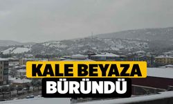 Kale beyaza büründü