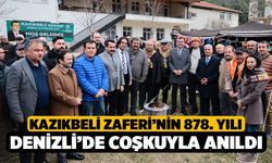 Kazıkbeli Zaferi’nin 878. Yılı Denizli’de coşkuyla anıldı