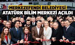 Merkezefendi Belediyesi Atatürk Bilim Merkezi açıldı