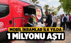 Mobil ikramlar ilk yılda 1 milyonu aştı