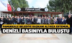 Pamukkale Belediye Başkanı Ali Rıza Ertemur, Denizli basınıyla buluştu