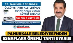 Pamukkale Belediyesi’nden Esnaflara Önemli Tartı Uyarısı