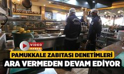 Pamukkale Zabıtası Denetimleri Ara Vermeden Devam Ediyor