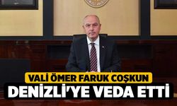 Vali Coşkun Denizli'ye veda etti