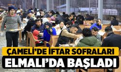 Çameli’de Ramazan Bereketi Elmalı’da Başladı: İlk İftar Sofrası Kuruldu