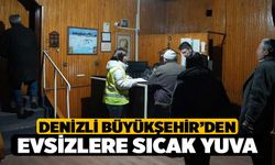 Denizli Büyükşehir’den evsizlere sıcak yuva
