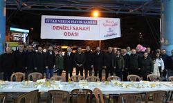 Denizli Sanayi Odasının iftar sofrası Fatih Mahallesi'nde kuruldu