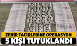 Denizli'de Uyuşturucu Tacirlerine Büyük Darbe: 5 Tutuklama!