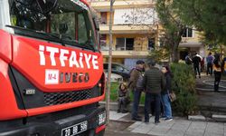 Denizli’de apartman dairesindeki yangın korkuttu