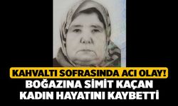 Kahvaltı Sofrasında Acı Olay! Boğazına Simit Kaçan Kadın Hayatını Kaybetti