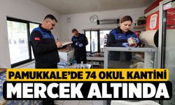 Pamukkale’de 74 Okul Kantini Mercek Altında