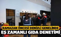 Ramazan Öncesi Denizli Genelinde Eş Zamanlı Gıda Denetimi