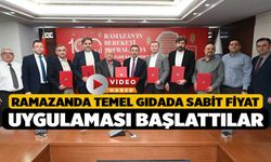 Ramazanda Temel Gıdada Sabit Fiyat Uygulaması Başlattılar
