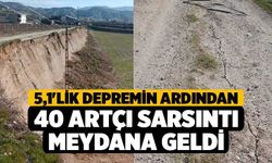 5,1'lik Depremin Ardından 40 Artçı Sarsıntı Meydana Geldi
