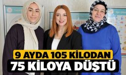 9 Ayda 105 Kilodan 75 Kiloya Düştü