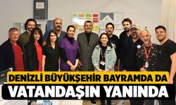 Denizli Büyükşehir bayramda da vatandaşın yanında