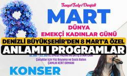 Denizli Büyükşehir’den 8 Mart’a özel anlamlı programlar