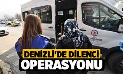 Denizli'de Zabıta Ekiplerinden Dilencilere Operasyonu