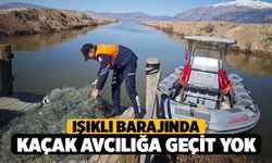Işıklı Barajında Kaçak Avcılığa Geçit Yok