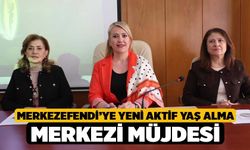 Merkezefendi’ye Yeni Aktif Yaş Alma Merkezi Müjdesi
