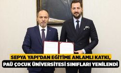 Sepya Yapı’dan Eğitime Anlamlı Katkı, PAÜ Çocuk Üniversitesi Sınıfları Yenilendi