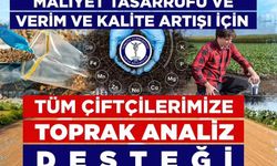 Tavas Belediyesinden çiftçilere toprak analizi desteği