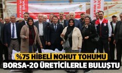 %75 Hibeli Nohut Tohumu: Borsa-20 Üreticilerle Buluştu