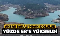 Akbaş Barajı’ndaki Doluluk Yüzde 58’e Yükseldi