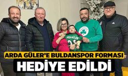 Arda Güler’e Buldanspor forması hediye edildi