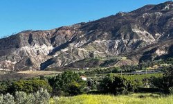 Buldan'da 5 gün süren yangının izleri dağlarda kaldı