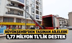 Büyükşehir’den Taşınan Ailelere 1,77 Milyon TL’lik Destek