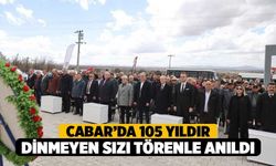 Cabar’da 105 Yıldır Dinmeyen Sızı Törenle Anıldı