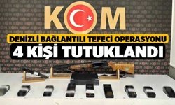 Denizli Bağlantılı Tefeci Operasyonu: 4 Kişi Tutuklandı