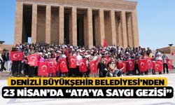 Denizli Büyükşehir Belediyesi’nden 23 Nisan’da “Ata’ya Saygı Gezisi”