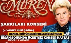Denizli Büyükşehir Belediyesi’nden Nisan Sonunda Ücretsiz Konser Haftası