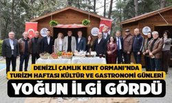 Denizli Çamlık Kent Ormanı’nda Turizm Haftası Kültür ve Gastronomi Günleri Yoğun İlgi Gördü