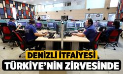 Denizli İtfaiyesi Türkiye’nin Zirvesinde