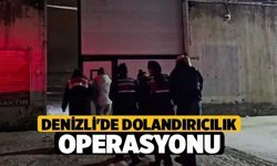 Denizli'de Dolandırıcılık Operasyonu