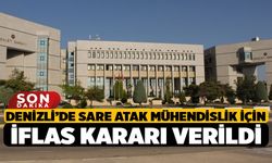 Denizli’de Sare Atak Mühendislik İçin İflas Kararı Verildi